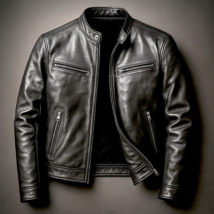 Dublin Reserve | Hand-Burnished Leather Jacket