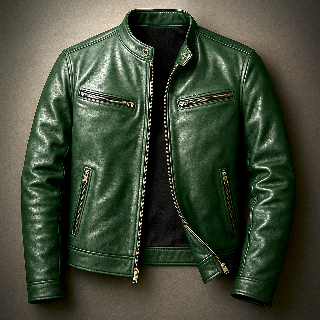 Dublin Reserve | Hand-Burnished Leather Jacket
