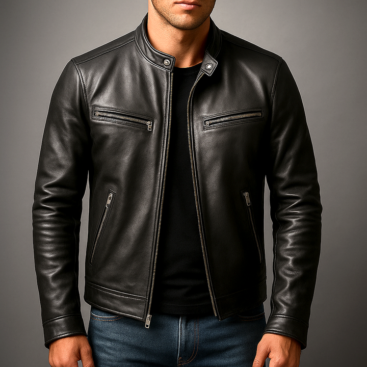 Dublin Reserve | Hand-Burnished Leather Jacket