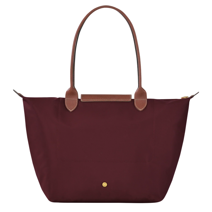 Longchamp - Large Le Pliage Bag, Burgundy