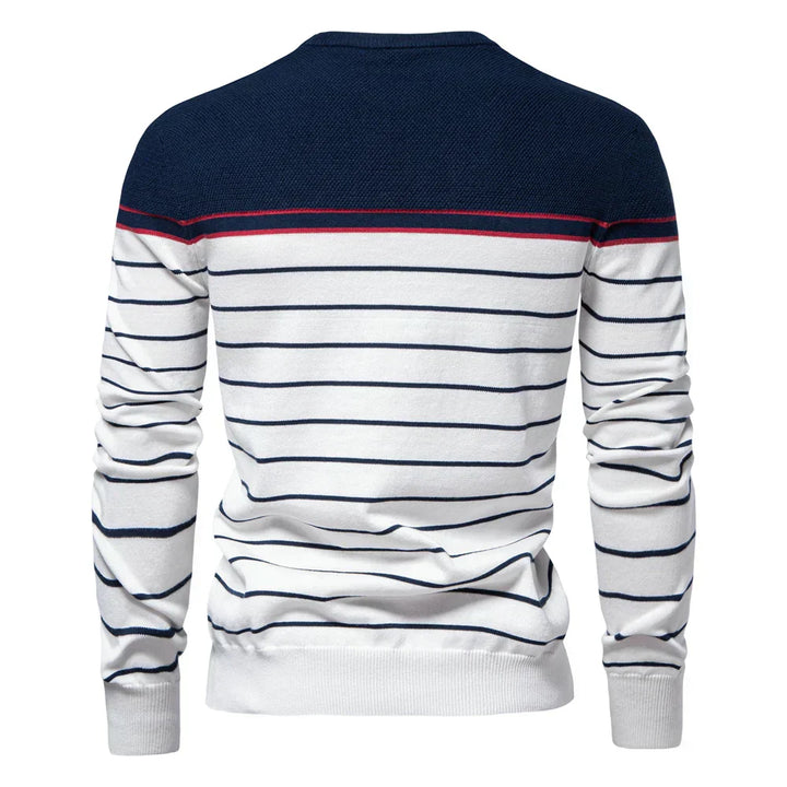Stephen - Men's Striped Sweater