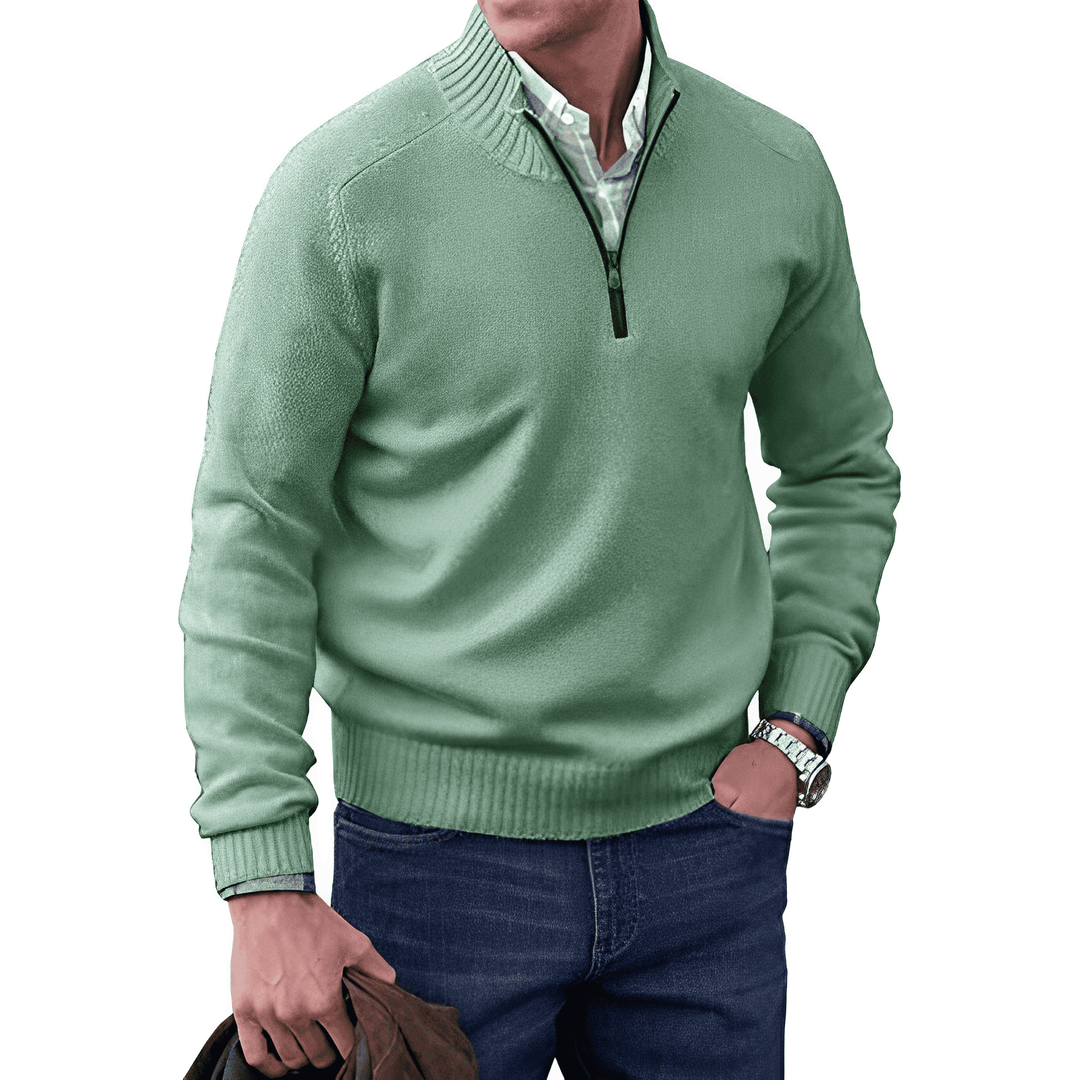 Theo™ | The Elegant Zip Pullover